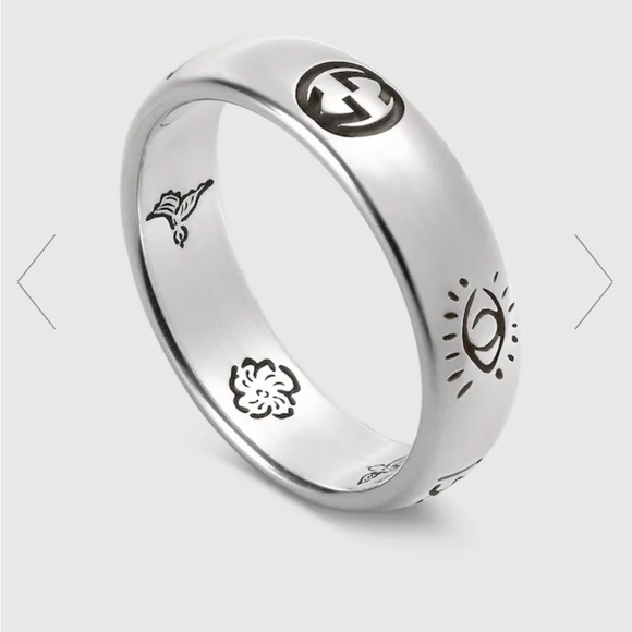 silver gucci ring - Picture 2 of 2
